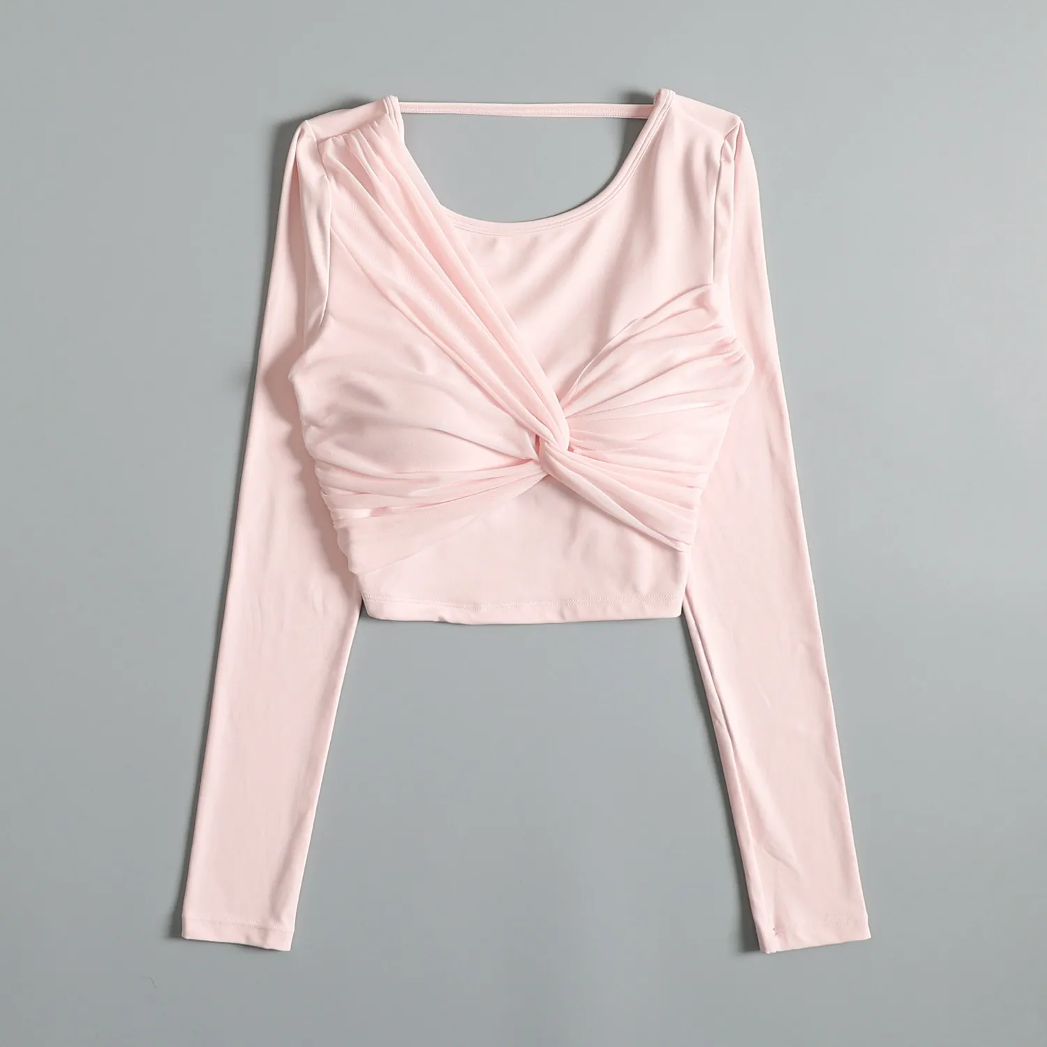 Sexy beautiful back cycling sports top for women spring short slim running training quick-drying clothing with chest pad yoga
Sexy beautiful back cycling sports top for women spring short slim running training quick-drying clothing with chest pad yoga