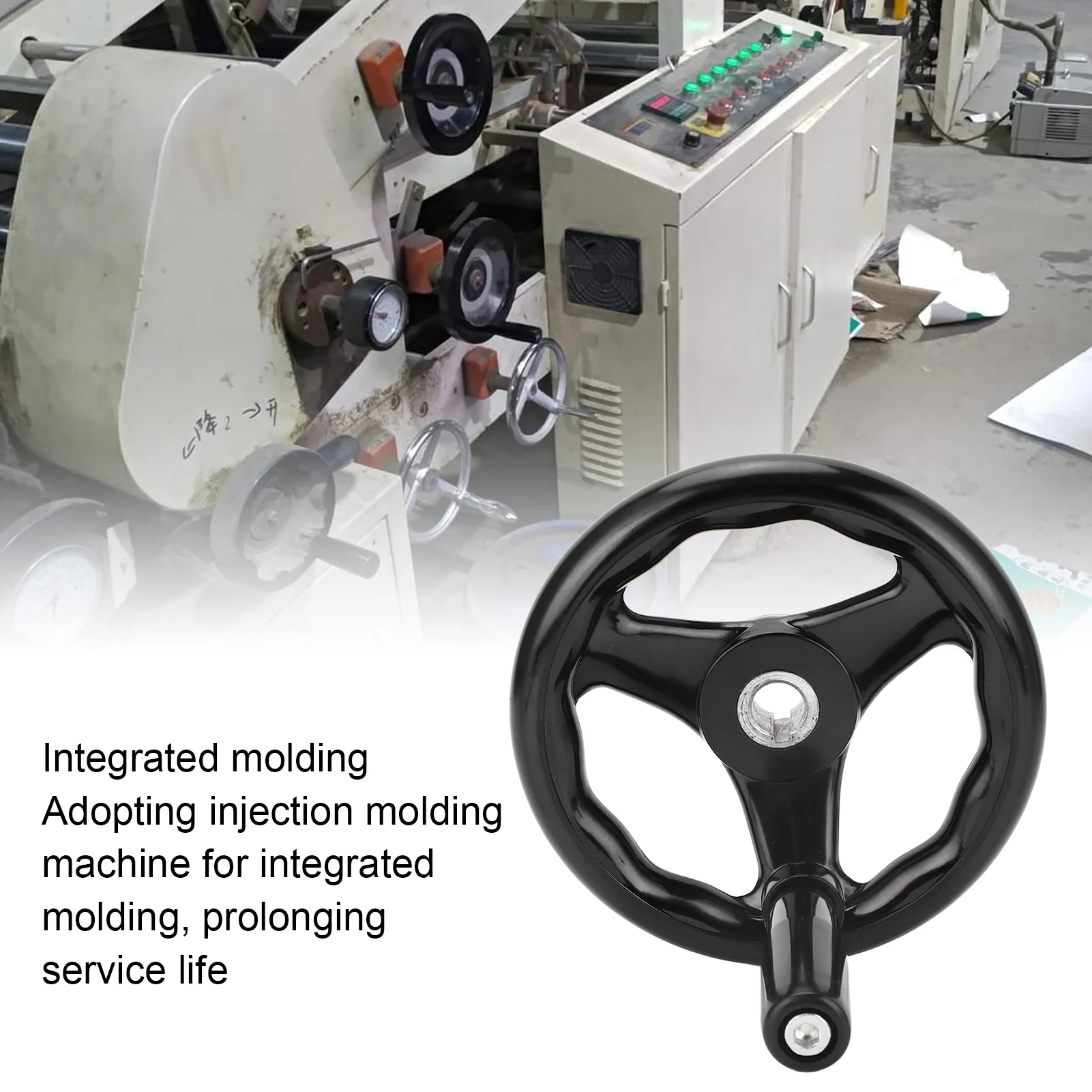 Digital Handwheel, 16 X 160MM Lathe Hand Wheel Round Universal Handwheel for Milling Machines Grinders
Digital Handwheel, 16 X 160MM Lathe Hand Wheel Round Universal Handwheel for Milling Machines Grinders