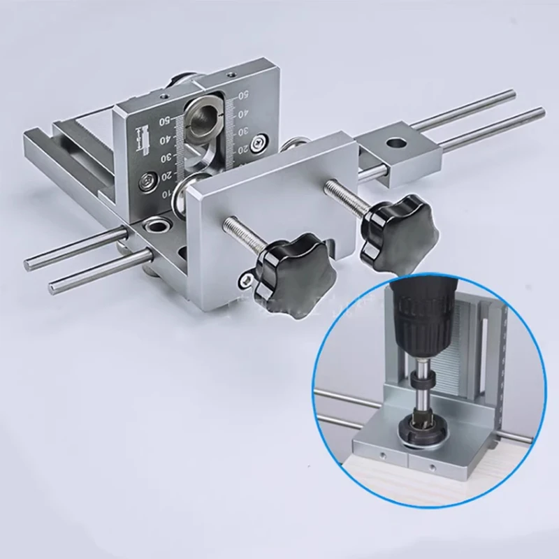 Furniture Assembly Drilling Tool Woodworking 3 in 1 Dowel Kit - Punch Positioner & Hole Opener for Fast Connecting
Furniture Assembly Drilling Tool Woodworking 3 in 1 Dowel Kit - Punch Positioner & Hole Opener for Fast Connecting