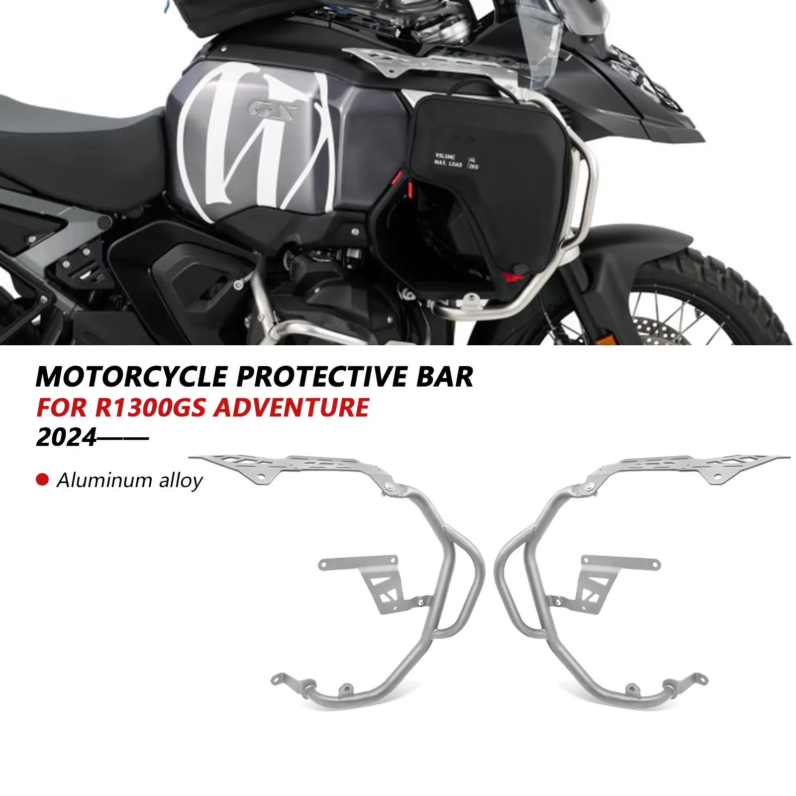 For R 1300 GSA R1300GS Adventure R1300 GS ADV 2024 2025 Motorcycle Engine Protetive Guard Crash Bar Tank Guard Protector
For R 1300 GSA R1300GS Adventure R1300 GS ADV 2024 2025 Motorcycle Engine Protetive Guard Crash Bar Tank Guard Protector