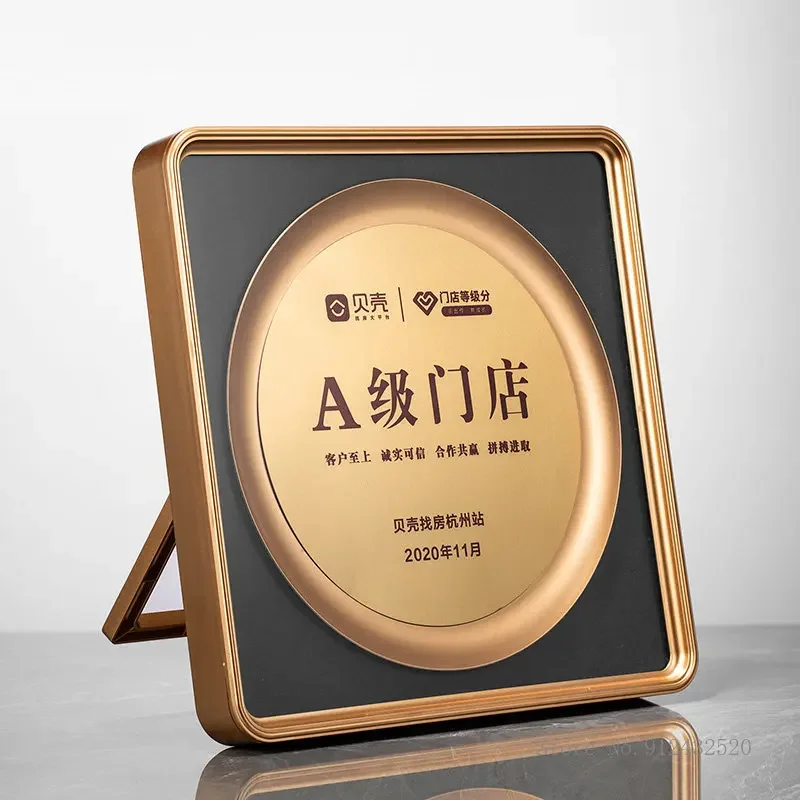 Customized Acrylic Memorial Trophy, Heat Transfer, Creative Composite Medal, Annual Meeting Souvenir Award, Home Decoration, 1Pc
Customized Acrylic Memorial Trophy, Heat Transfer, Creative Composite Medal, Annual Meeting Souvenir Award, Home Decoration, 1Pc