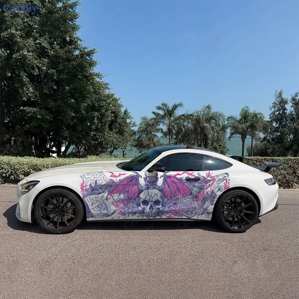 2pcs Demons And Skeletons Car Sticker Full Body Decal Decoration Scratches Protect Car Sticker Waterproof Car Vinyl Wraps
2pcs Demons And Skeletons Car Sticker Full Body Decal Decoration Scratches Protect Car Sticker Waterproof Car Vinyl Wraps