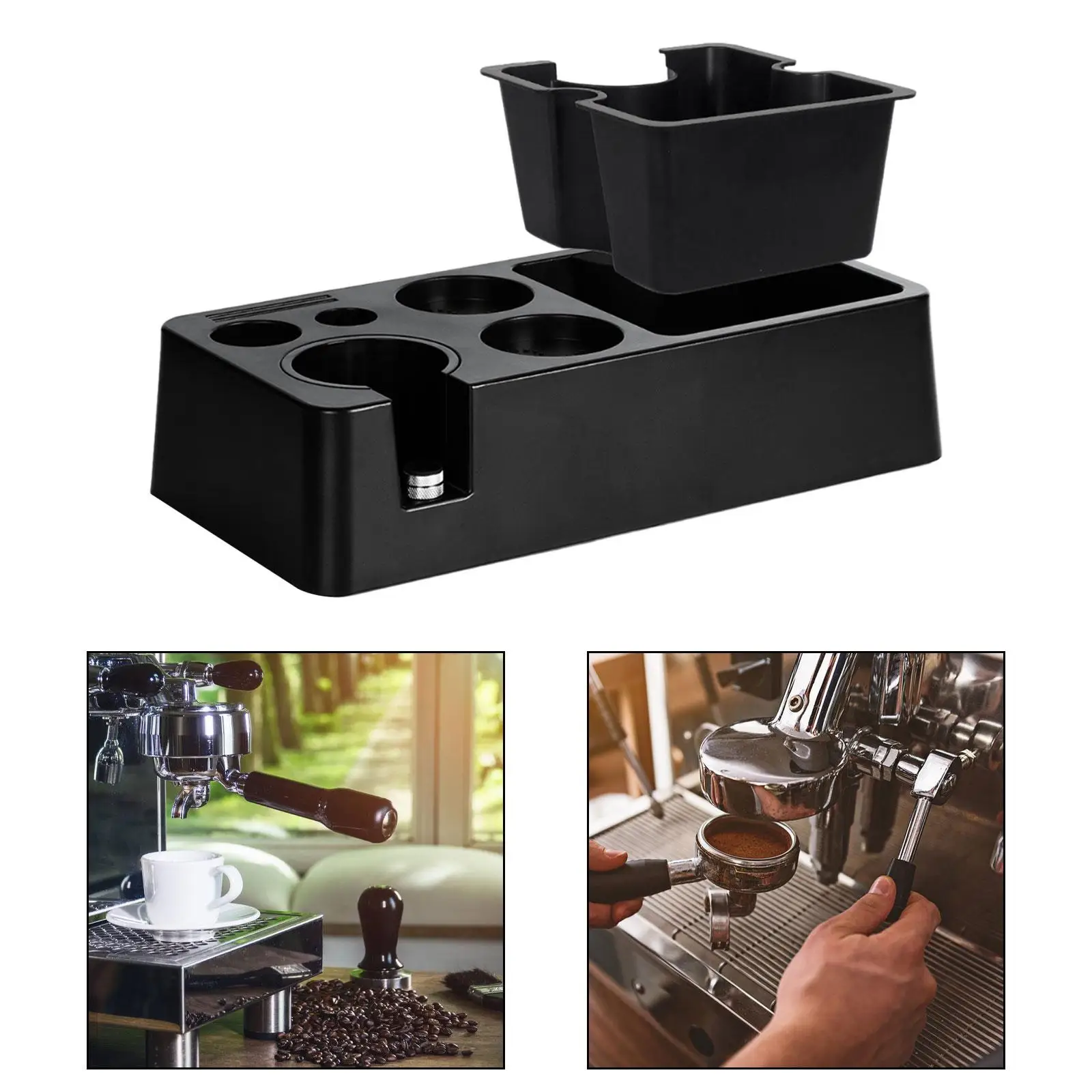Espresso Tamping Station Multifunctional Universal Non Slip Coffee Tamper Holder
Espresso Tamping Station Multifunctional Universal Non Slip Coffee Tamper Holder
