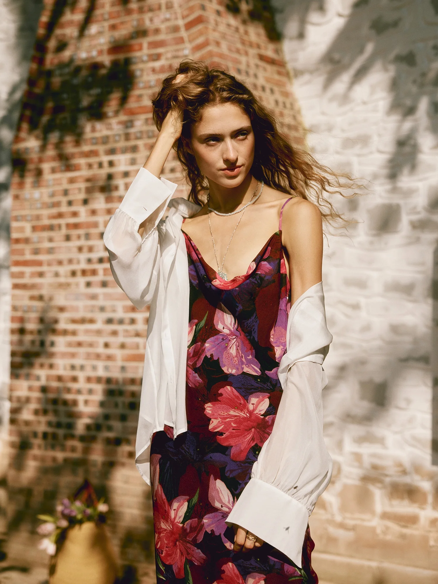 in Credible Simple Double ket Loose Silk Chiffon irt Women's Micro Transparent Outerwear Long Sve Button up Office Wear
in Credible Simple Double ket Loose Silk Chiffon irt Women's Micro Transparent Outerwear Long Sve Button up Office Wear