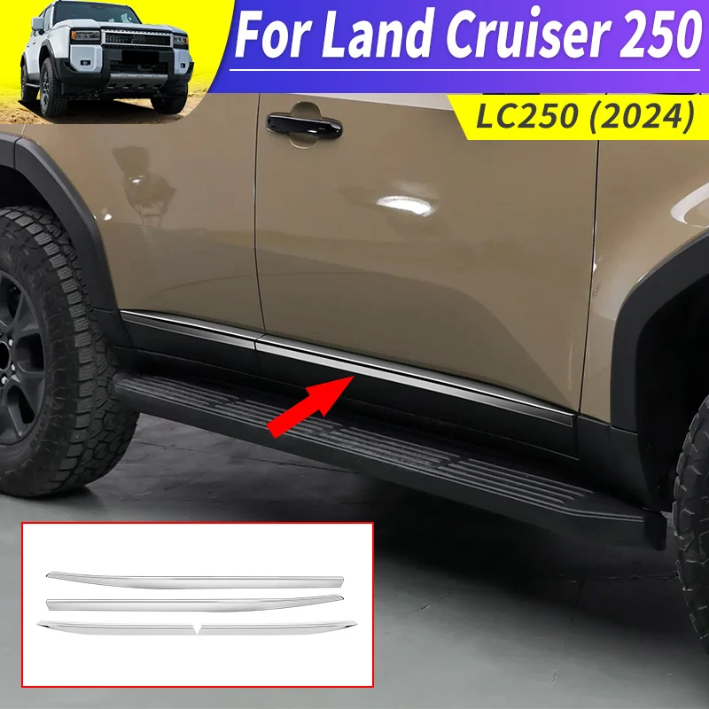 Для Тойота Ленд Крузер 250 2024 1958 Прадо LC250 1-е издание Двери автомобиля Линия талии Хром Украшение Стрип,For Toyota Land Cruiser Prado 250 Экстерьер Модернизированный Принадлежности Комплект для кузова Тюнинг
Для Тойота Ленд Крузер 250 2024 1958 Прадо LC250 1-е издание Двери автомобиля Линия талии Хром Украшение Стрип,For Toyota Land Cruiser Prado 250 Экстерьер Модернизированный Принадлежности Комплект для кузова Тюнинг