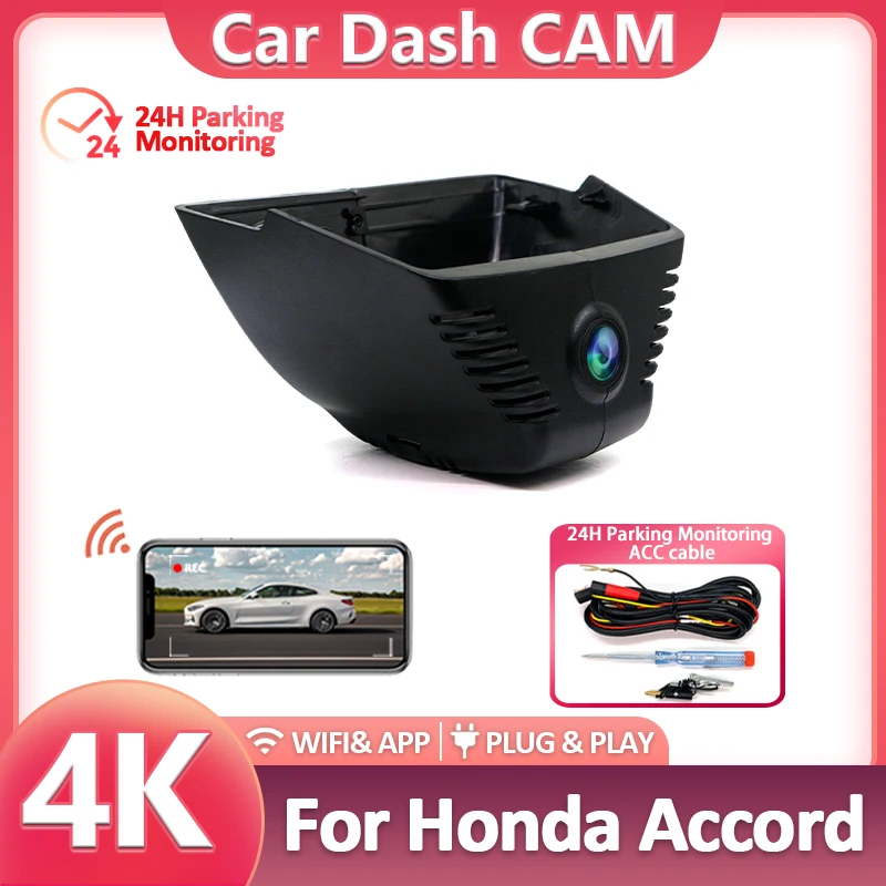 4K 2160P Автомобильный видеорегистратор Видеорегистратор Plug and Play для Honda Accord 2023 2024 Автомобильный видеорегистратор Видеорегистратор WIFI 24-часовой монитор
4K 2160P Автомобильный видеорегистратор Видеорегистратор Plug and Play для Honda Accord 2023 2024 Автомобильный видеорегистратор Видеорегистратор WIFI 24-часовой монитор