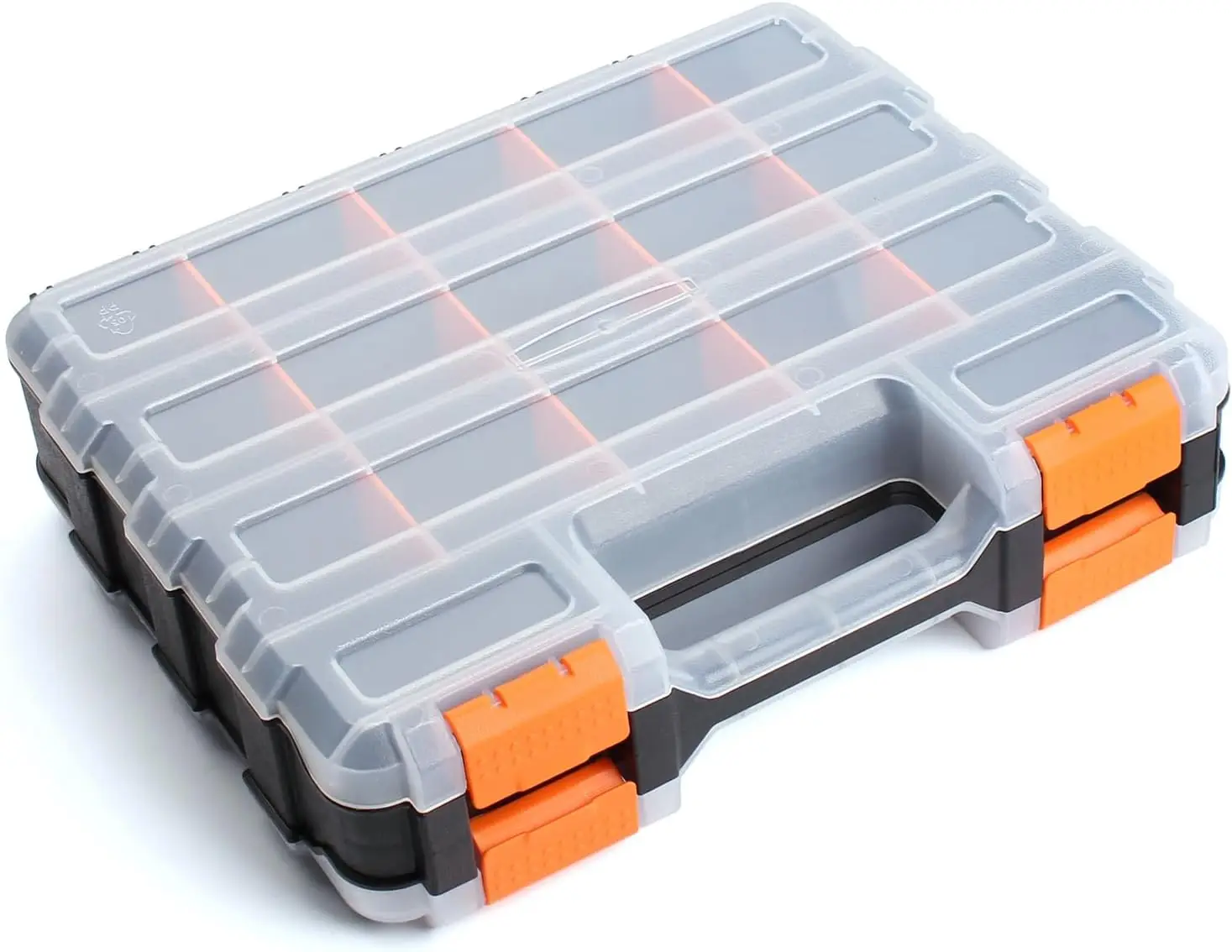 Plastic Tool Box Double Side Organizer with Removable Dividers for Small Parts
Plastic Tool Box Double Side Organizer with Removable Dividers for Small Parts