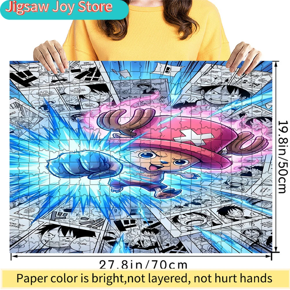 Премиум-пазл из бумаги: Тони Тони Чоппер, атака ударом кулаком, сцена из манги, аниме-арт, высококачественный картонный пазл
Премиум-пазл из бумаги: Тони Тони Чоппер, атака ударом кулаком, сцена из манги, аниме-арт, высококачественный картонный пазл