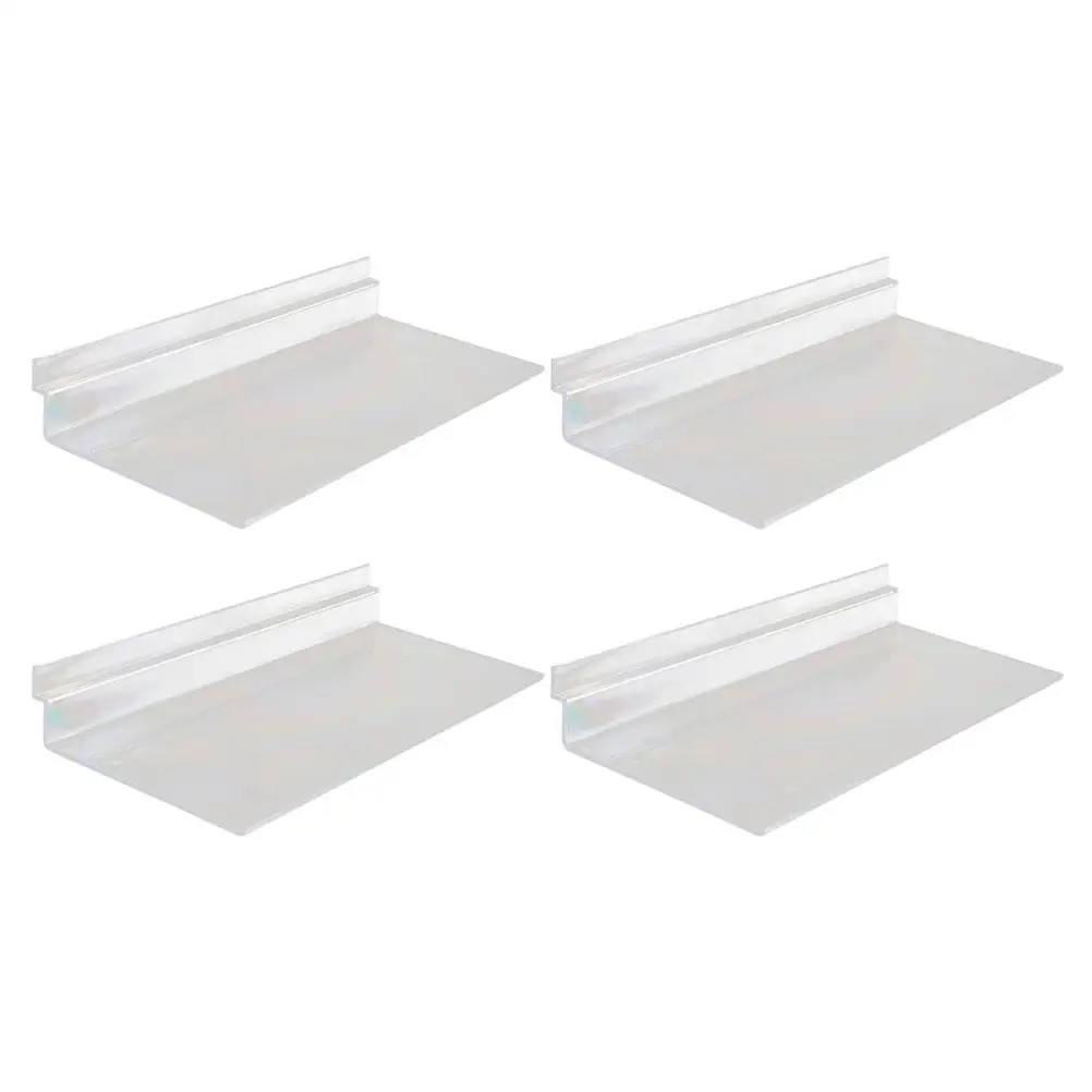 4pcs Transparent Shoe Rack Vertical Entryway Tall Stackable Retail Display Shelves Slatwall Accessories Wall Shelves For Shoes
4pcs Transparent Shoe Rack Vertical Entryway Tall Stackable Retail Display Shelves Slatwall Accessories Wall Shelves For Shoes