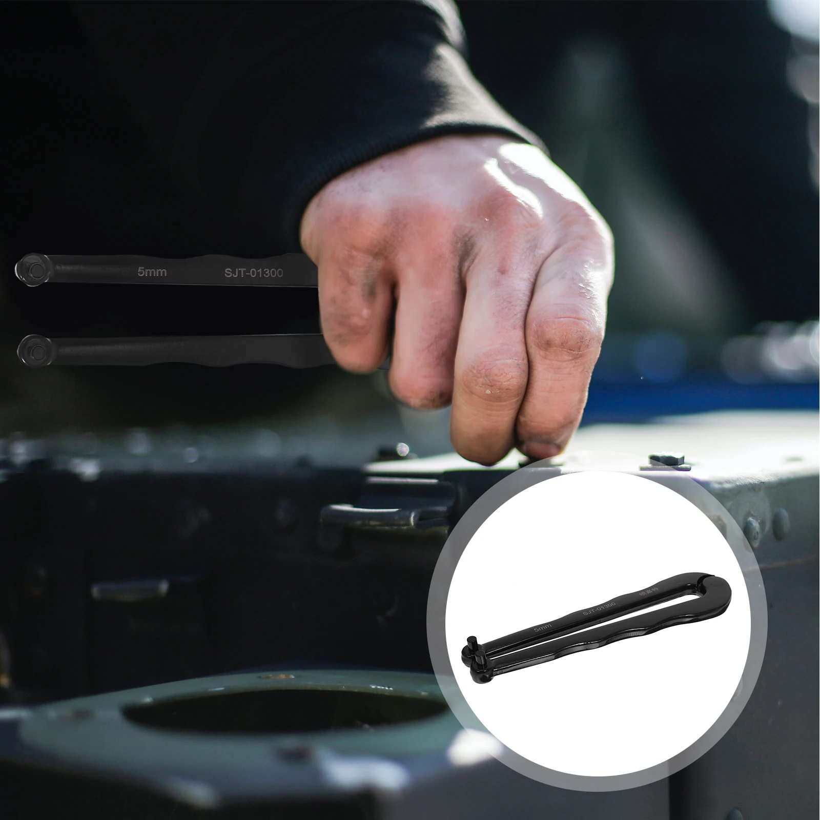 5mm Professional Round Nut Adjustable Angle Mill Wrench Trimmer Wrench Electric Tool Accessories
5mm Professional Round Nut Adjustable Angle Mill Wrench Trimmer Wrench Electric Tool Accessories
