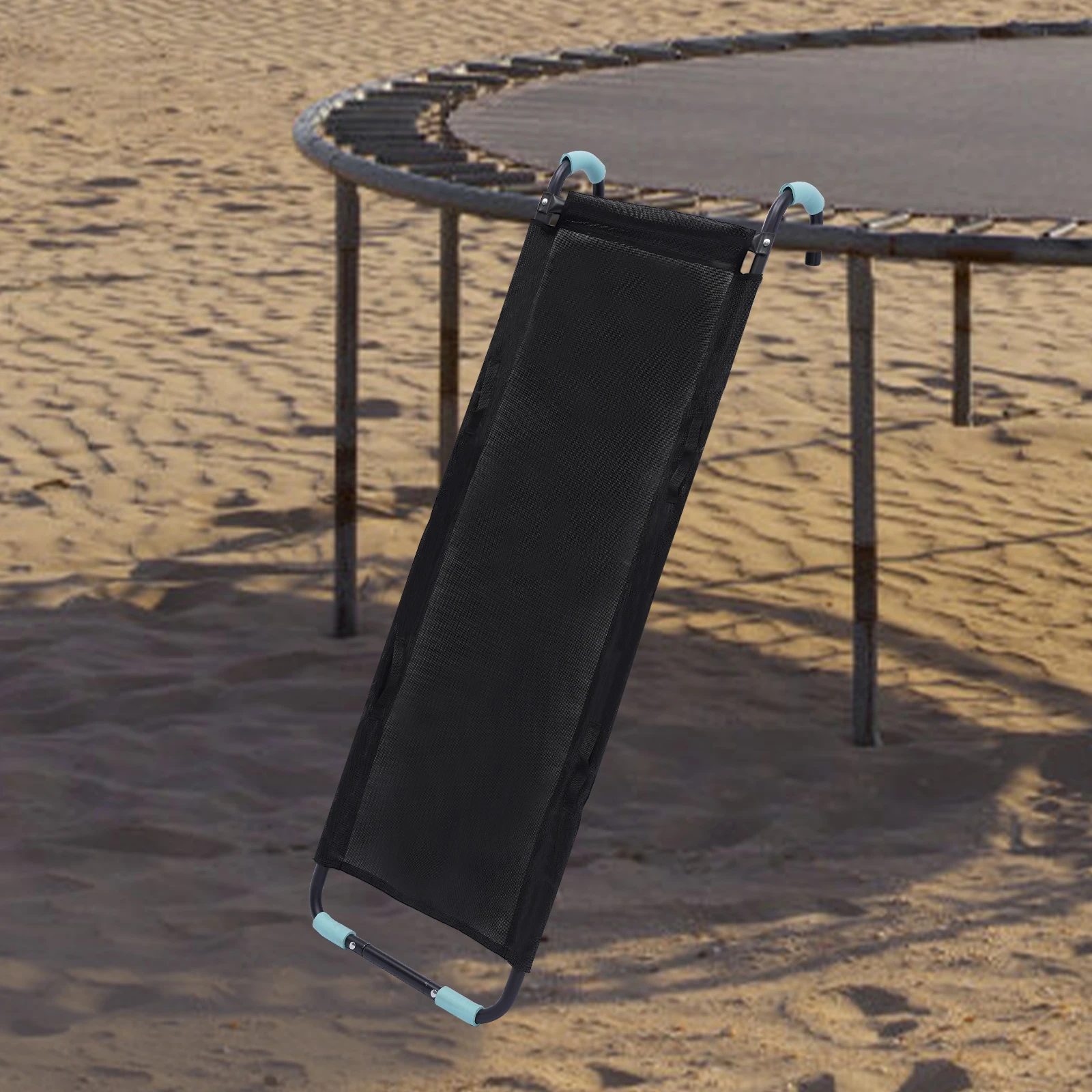 22"x 60" Trampoline Slide - Matte Black, Space-Saving, and Durable for Backyard Fun
22"x 60" Trampoline Slide - Matte Black, Space-Saving, and Durable for Backyard Fun