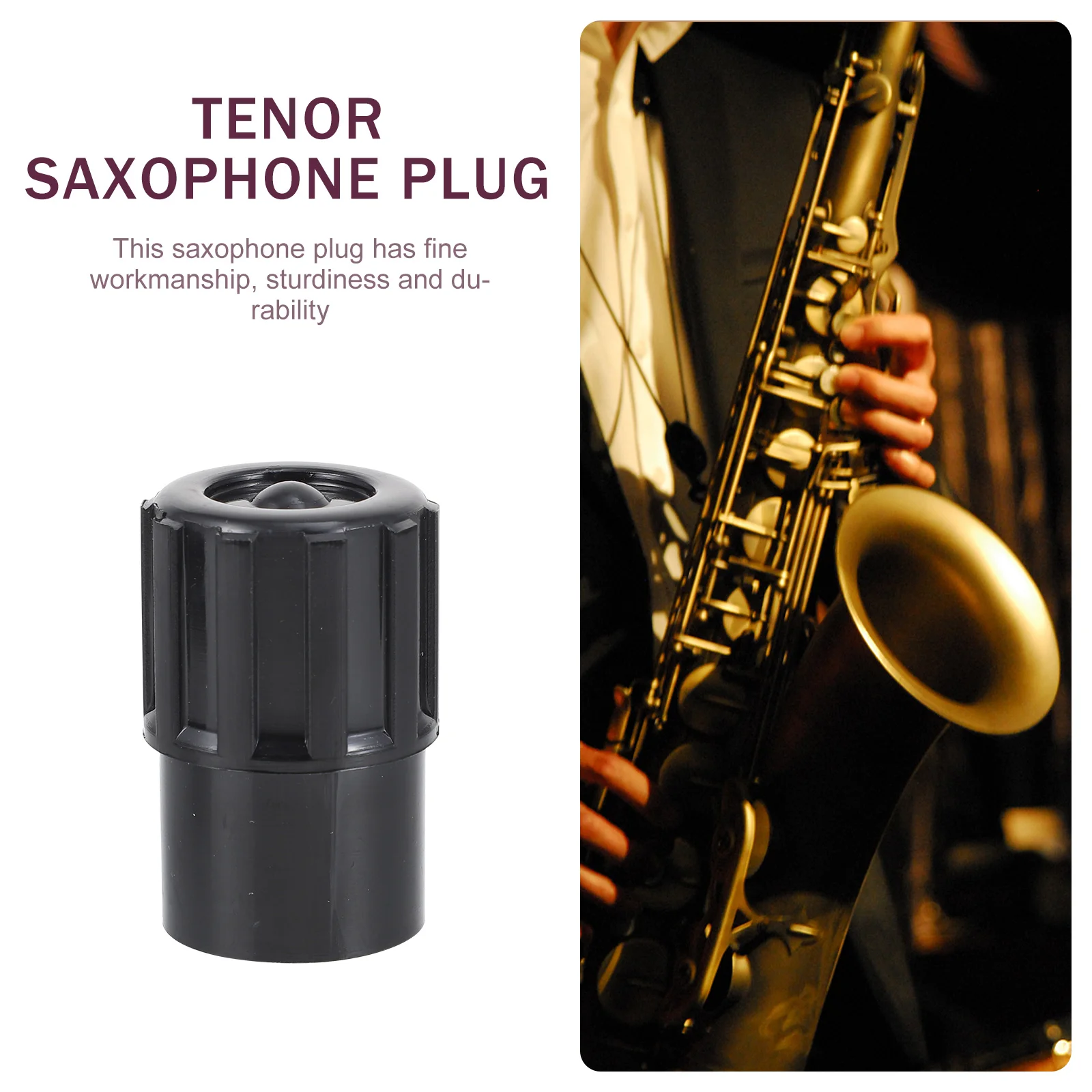 2 Pcs Saxophone Plug Protection Accessories Protector Major Professional Stopper Tenor Supply Plastic Useful Creative
2 Pcs Saxophone Plug Protection Accessories Protector Major Professional Stopper Tenor Supply Plastic Useful Creative