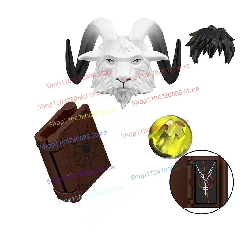 MOC Building Blocks Mini Action Figures Sheep Head Monster Cartoon Animation Toys Children's Collection Model Doll Gift
MOC Building Blocks Mini Action Figures Sheep Head Monster Cartoon Animation Toys Children's Collection Model Doll Gift