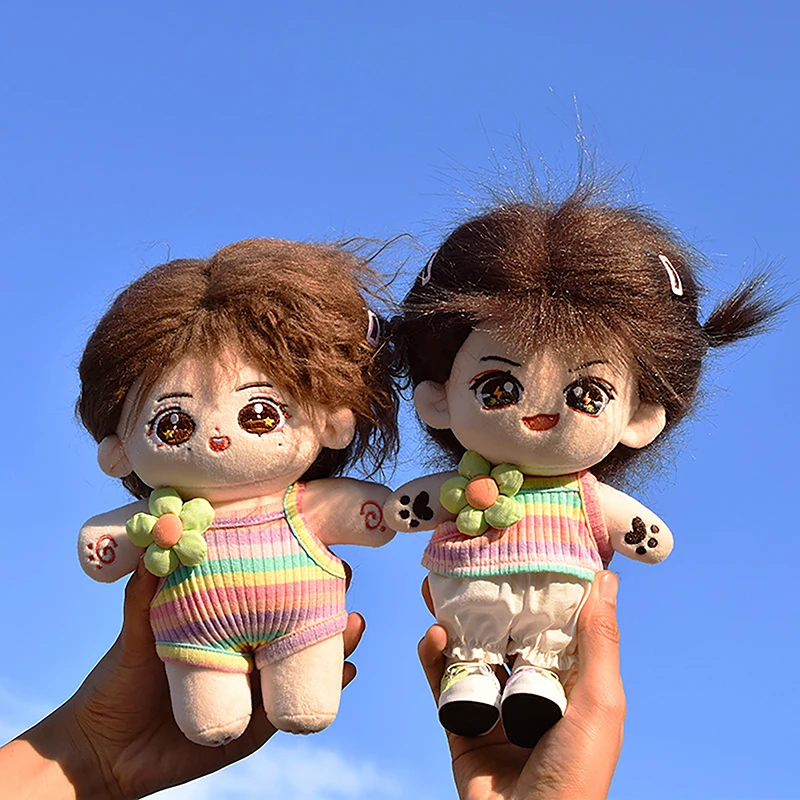 Doll Clothing 20CM Summer Outing Cartoon Plush Doll Replacement Outfit Mini Clothes Flower For Labubu For Upset Duck Cloth
Doll Clothing 20CM Summer Outing Cartoon Plush Doll Replacement Outfit Mini Clothes Flower For Labubu For Upset Duck Cloth