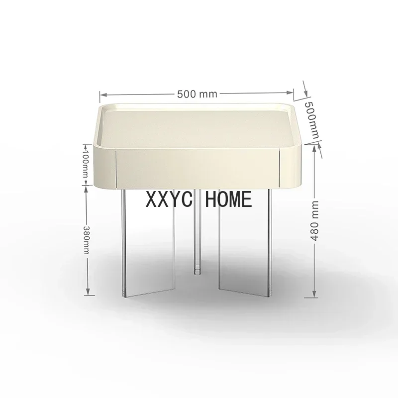 Combined Tea Table Small Living Room Home Acrylic Table Mobile Side Table High-End Design
Combined Tea Table Small Living Room Home Acrylic Table Mobile Side Table High-End Design