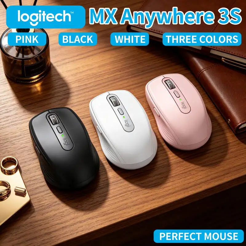 Wireless MX Anywhere 3S - Darkfield 8K DPI, 70-Day Battery, Hyper-Scroll, Great for Mobile Grocery Shop & Community Event
Wireless MX Anywhere 3S - Darkfield 8K DPI, 70-Day Battery, Hyper-Scroll, Great for Mobile Grocery Shop & Community Event
