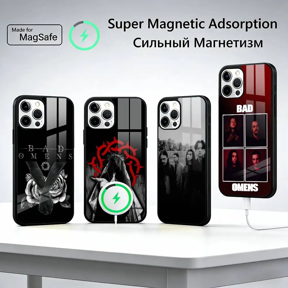 B-Bad Omens Music Band Phone Case For iPhone17,16,15,14,13,12,11 Plus,Pro Max, New Magnetic Wireless Charging
B-Bad Omens Music Band Phone Case For iPhone17,16,15,14,13,12,11 Plus,Pro Max, New Magnetic Wireless Charging