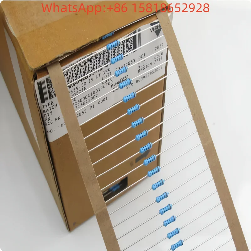10 шт. VISHAY-BC 1K MRS25 медно-пленочный резистор MRS25000C1001FC100
10 шт. VISHAY-BC 1K MRS25 медно-пленочный резистор MRS25000C1001FC100