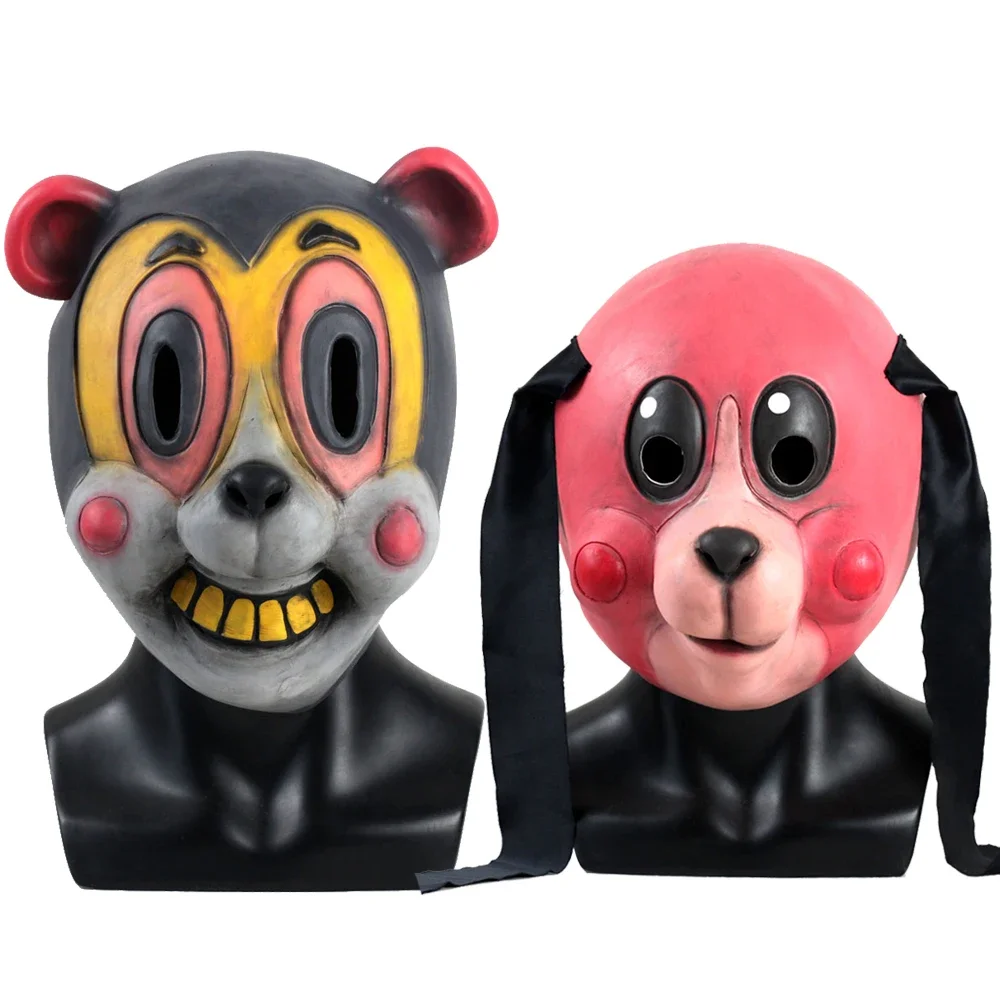 Hazel Mask Cha Cha Mask Cosplay Umbrella Academy Hazel Costume Accessory Cha Cha Latex Masks Halloween Carnival Party Props
Hazel Mask Cha Cha Mask Cosplay Umbrella Academy Hazel Costume Accessory Cha Cha Latex Masks Halloween Carnival Party Props