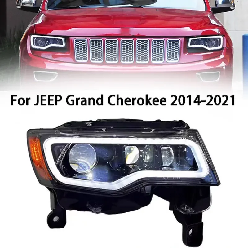 Светодиодная фара для JEEP Grand Cherokee Светодиодная фара 2014-2021 Фара Grand Cherokee DRL Указатель поворота Дальнего света Angel Eye Proje
Светодиодная фара для JEEP Grand Cherokee Светодиодная фара 2014-2021 Фара Grand Cherokee DRL Указатель поворота Дальнего света Angel Eye Proje