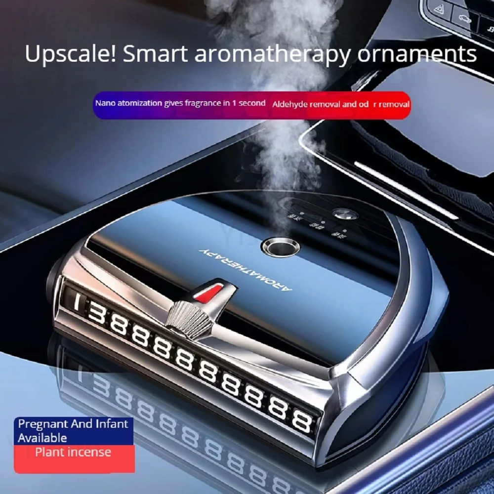 High-Class Unique 2 in 1 Car Light Fragrance aromatherapy with Car Parking Sign Hidden Number Plate Automatic Intelligent Spray
High-Class Unique 2 in 1 Car Light Fragrance aromatherapy with Car Parking Sign Hidden Number Plate Automatic Intelligent Spray