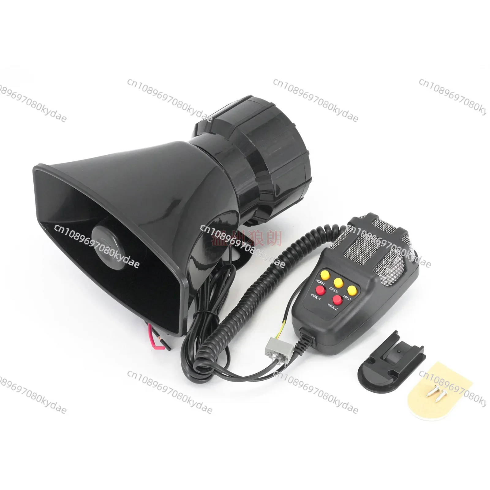 12V Square Port Five-tone, Alarm Horn, with Loudspeaker, Car and Motorcycle Modified Alarm Alarm Horn
12V Square Port Five-tone, Alarm Horn, with Loudspeaker, Car and Motorcycle Modified Alarm Alarm Horn