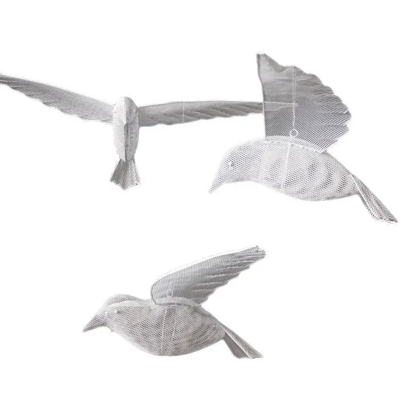 New wrought iron luminous flying bird ceiling decoration wedding props with wings sky stage pendant wedding
New wrought iron luminous flying bird ceiling decoration wedding props with wings sky stage pendant wedding