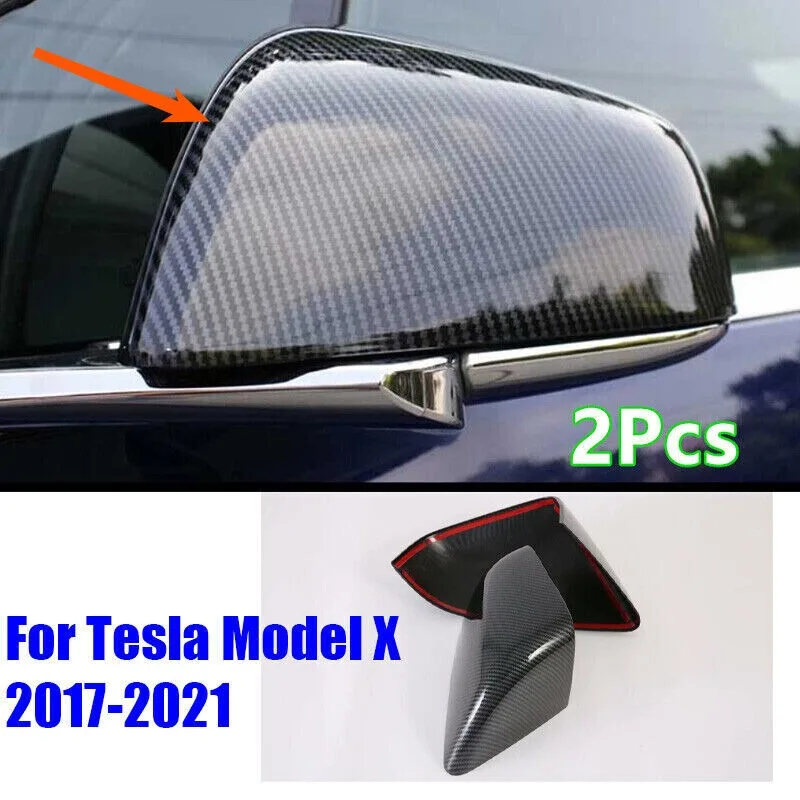 Для Tesla Model X 2017-2021 стиль из углеродного волокна, накладка на боковое зеркало заднего вида
Для Tesla Model X 2017-2021 стиль из углеродного волокна, накладка на боковое зеркало заднего вида