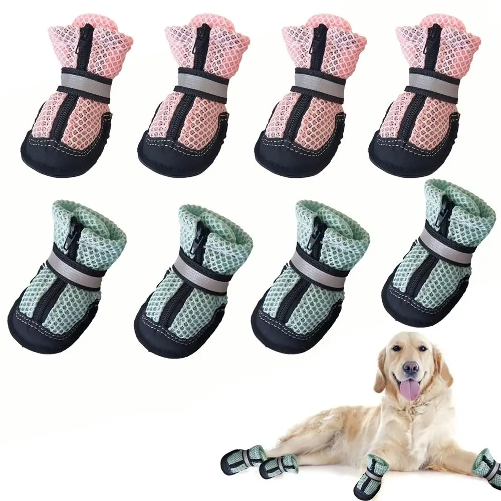 Fashion Soft Dog Mesh Shoes Comfortable Breathable Mesh Pet Shoe Cover Protective with Zipper Dog Walking Boots Home
Fashion Soft Dog Mesh Shoes Comfortable Breathable Mesh Pet Shoe Cover Protective with Zipper Dog Walking Boots Home