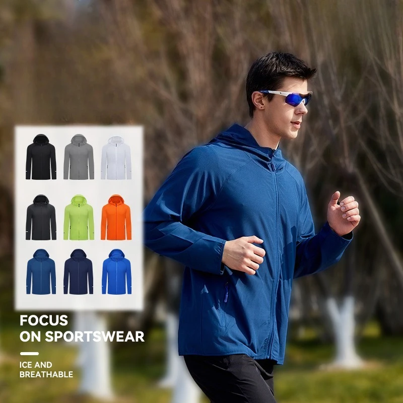 Мужская и женская осенняя легкая ветровка для бега, толстовка на молнии с длинными рукавами, быстросохнущая ветрозащитная 4-сторонняя эластичная уличная куртка
Мужская и женская осенняя легкая ветровка для бега, толстовка на молнии с длинными рукавами, быстросохнущая ветрозащитная 4-сторонняя эластичная уличная куртка