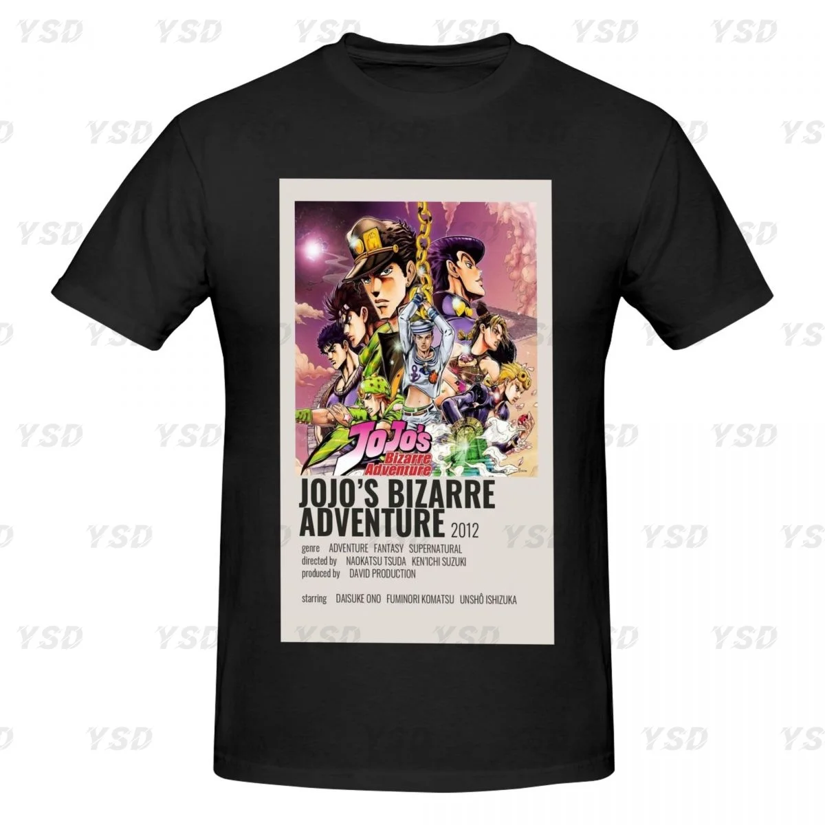 Jojo Bizarre Adventure Men's tight fitting sports T-shirt, Breathable, Oversized print Tee shirt
Jojo Bizarre Adventure Men's tight fitting sports T-shirt, Breathable, Oversized print Tee shirt