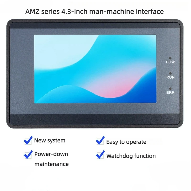 4.3-inch Plc All-in-one Human-machine Interface Hmi Configuration Resistor Industrial Control Screen Industrial Automation
4.3-inch Plc All-in-one Human-machine Interface Hmi Configuration Resistor Industrial Control Screen Industrial Automation