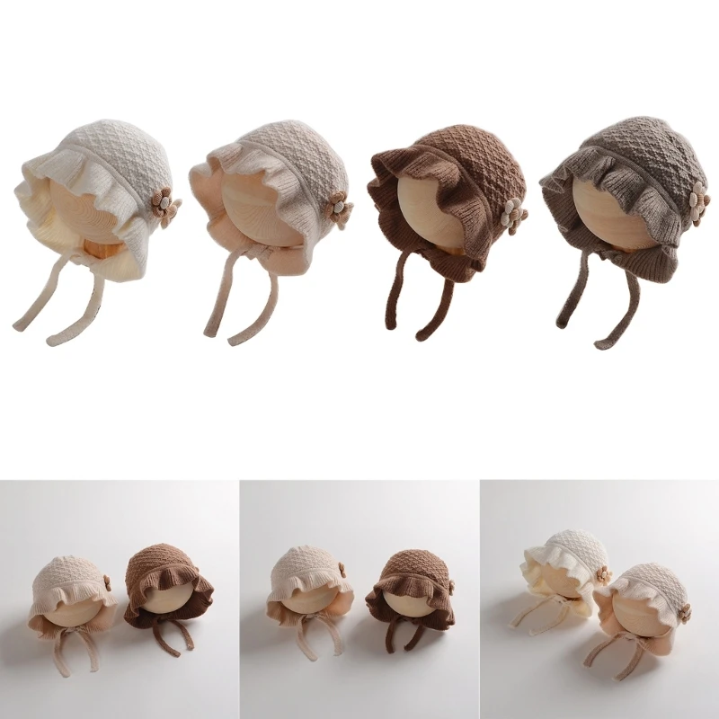Baby Princess Hat Fashionable Winter Beanie Cap Sweet Girls Knitted Hat 1-5T Kids Lacing Bonnet with Flower Charm QX2D
Baby Princess Hat Fashionable Winter Beanie Cap Sweet Girls Knitted Hat 1-5T Kids Lacing Bonnet with Flower Charm QX2D