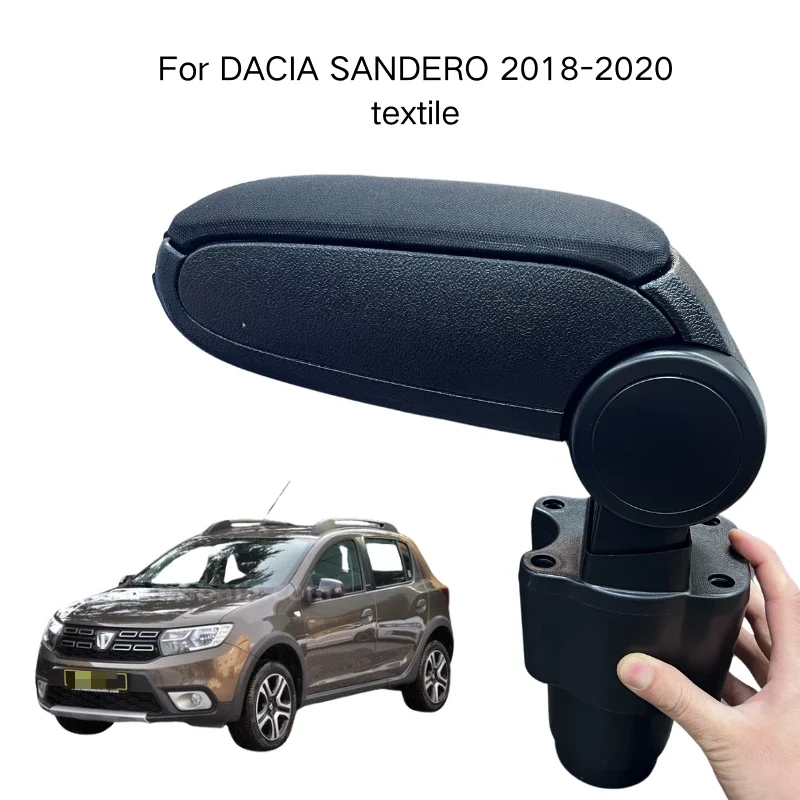 Armrest For DACIA SANDERO 2018-2020 Textile Custom Fit Center Console Storage Box Vehicle Accessories Comfortable Driving
Armrest For DACIA SANDERO 2018-2020 Textile Custom Fit Center Console Storage Box Vehicle Accessories Comfortable Driving