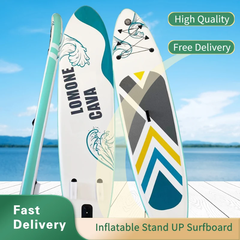 Inflatable Paddle Board Stand Up Paddleboard,SUP Board for All Skill Levels with Premium Backpack,SUP Accessories & Non-Slip Dec
Inflatable Paddle Board Stand Up Paddleboard,SUP Board for All Skill Levels with Premium Backpack,SUP Accessories & Non-Slip Dec