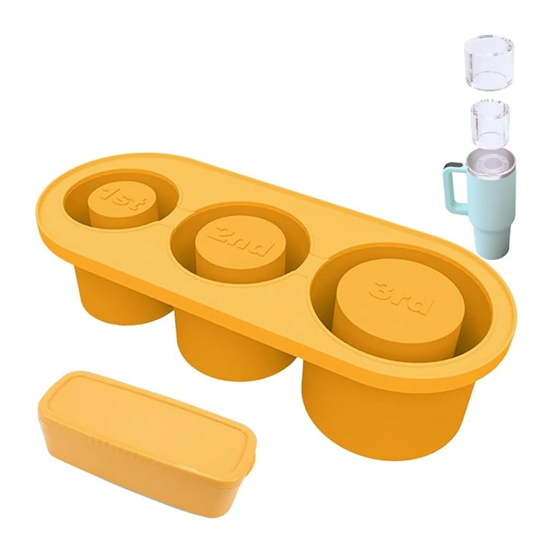 Silicone Ice Molds For Stanley Cup 20-40 Oz Ice Tray For Water Bottles Cylinder-Shaped Ice Trays For Freezer
Silicone Ice Molds For Stanley Cup 20-40 Oz Ice Tray For Water Bottles Cylinder-Shaped Ice Trays For Freezer
