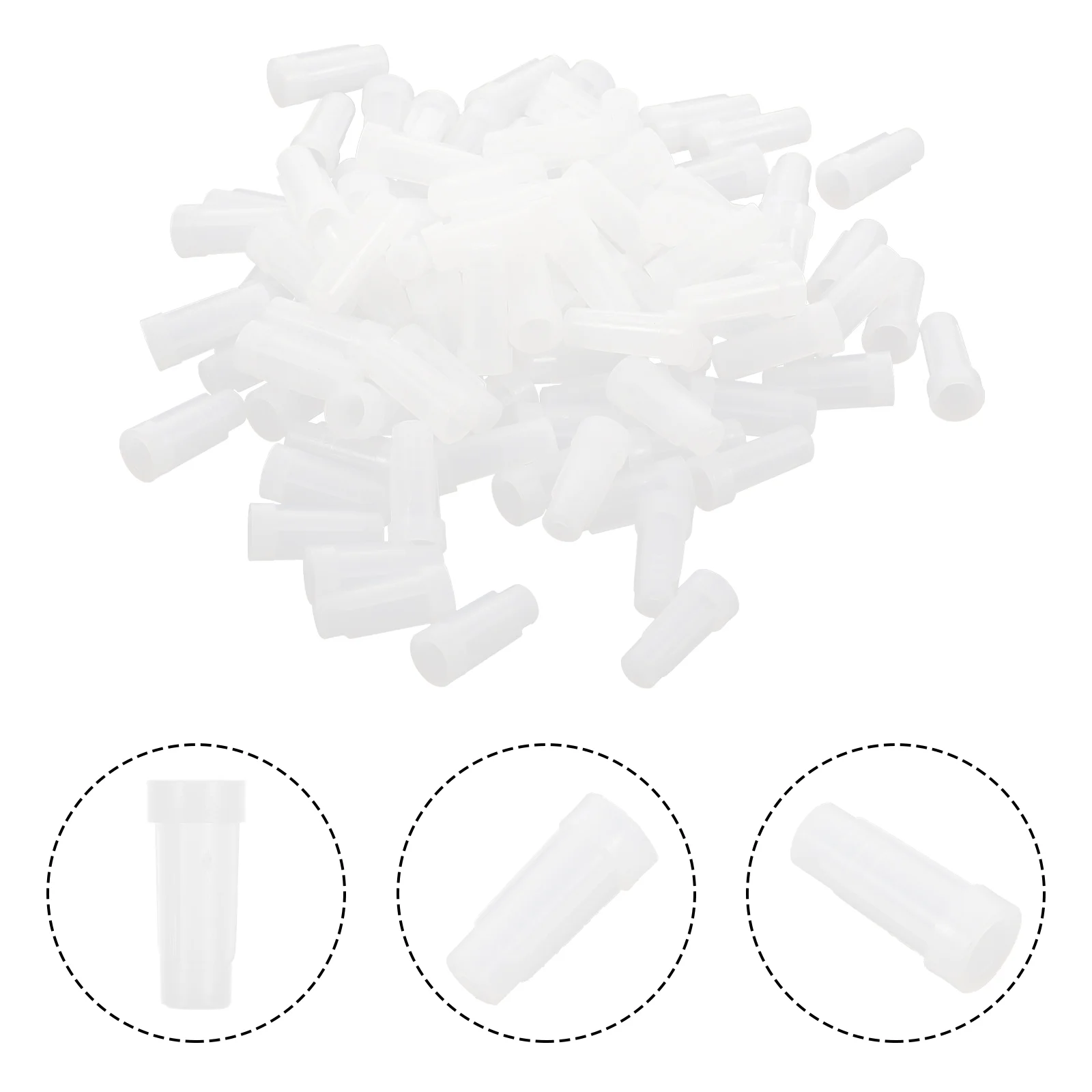200 Pcs Syringe Sealing Cap Leak-proof Injector Caps Plastic Needle Protection Convenient Universal Luer Lock
200 Pcs Syringe Sealing Cap Leak-proof Injector Caps Plastic Needle Protection Convenient Universal Luer Lock
