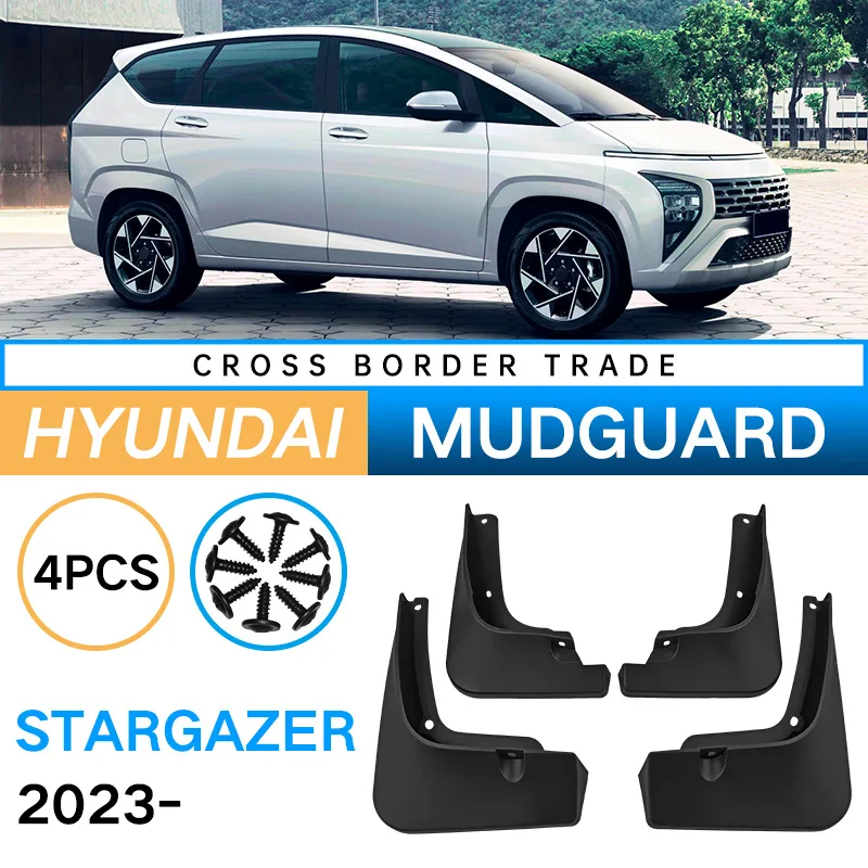 Car Auto Fender Mud Flaps Splash Guards Mudguard for 2023 Hyundai Stargazer Stable Quality
Car Auto Fender Mud Flaps Splash Guards Mudguard for 2023 Hyundai Stargazer Stable Quality