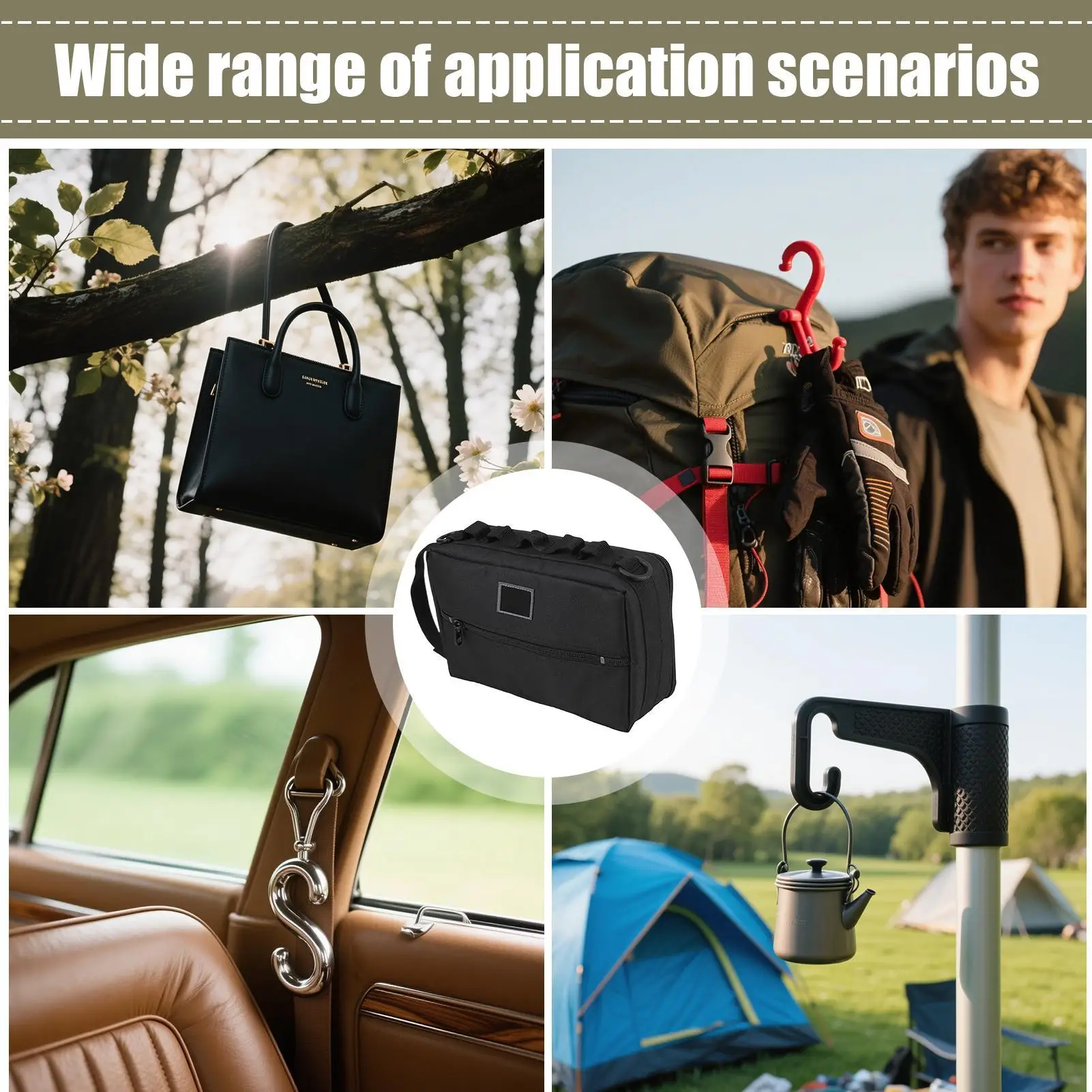 Camping Bag For Paper Towel Waterproof Portable Oxford Cloth With Hook Paper Towel Travel Bag For Spoons Forks Seasoning Packets
Camping Bag For Paper Towel Waterproof Portable Oxford Cloth With Hook Paper Towel Travel Bag For Spoons Forks Seasoning Packets