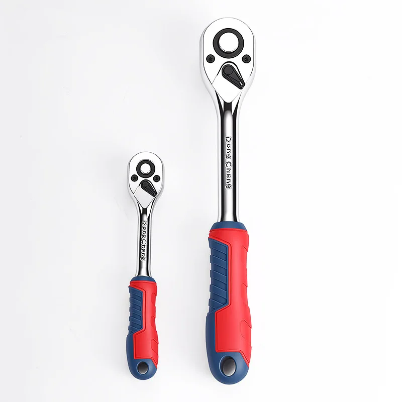 6.3/10/12.5mm Straight Quick Release Ratchet Wrench, 45 Teeth, Chrome Vanadium Steel, Rubber Handle,for Auto,Mechanical,Plumbing
6.3/10/12.5mm Straight Quick Release Ratchet Wrench, 45 Teeth, Chrome Vanadium Steel, Rubber Handle,for Auto,Mechanical,Plumbing