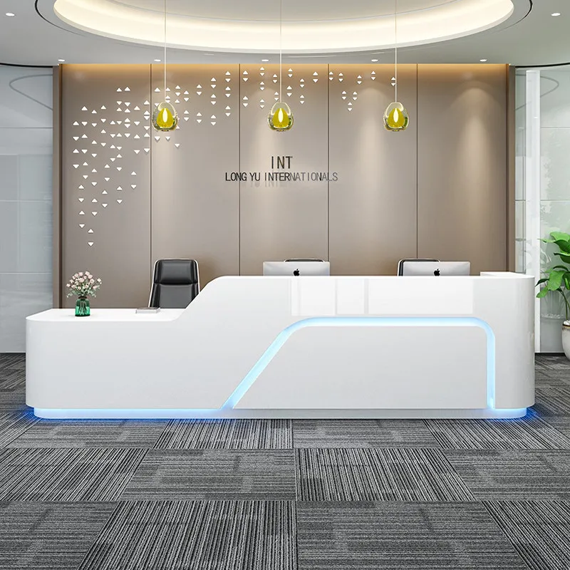 Executive European Reception Desks Modern Welcome Display Company Reception Desks Beauty Design Scrivania Commercial Furniture
Executive European Reception Desks Modern Welcome Display Company Reception Desks Beauty Design Scrivania Commercial Furniture