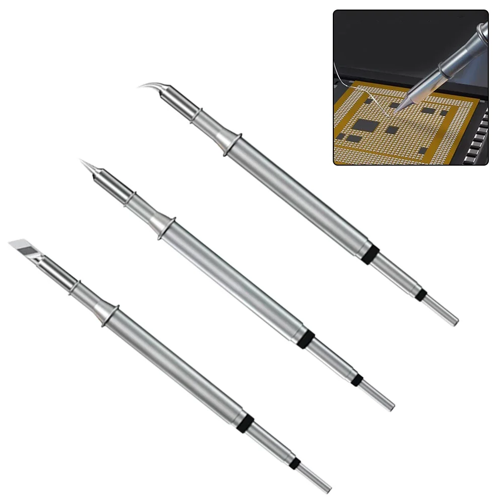 3pcs/set C115 Series Soldering Iron Tips Welding Head High Temperature Resistance For Soldering Tools
3pcs/set C115 Series Soldering Iron Tips Welding Head High Temperature Resistance For Soldering Tools