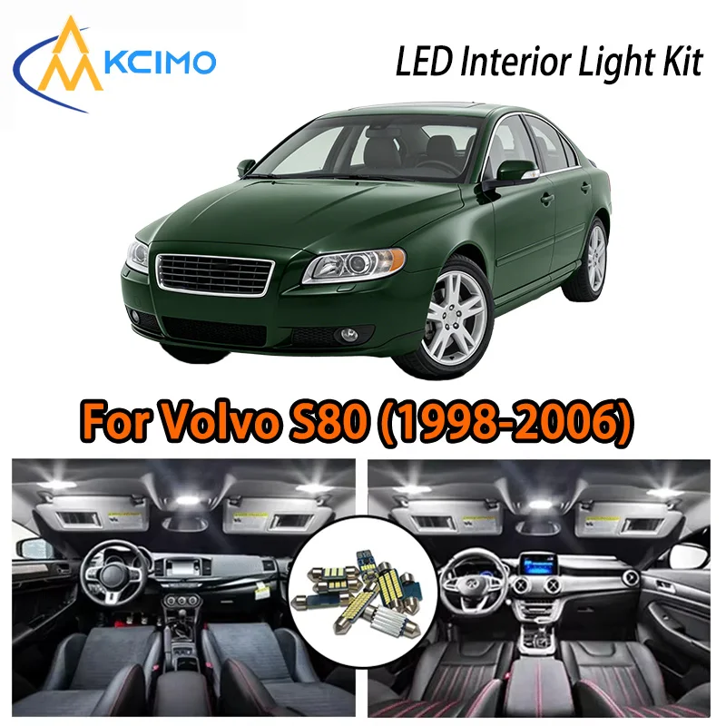 KCIMO For Volvo S80 (1998-2006) Premium LED Interior Kit - 2 Colors , Quick Installation, Long-Lasting
KCIMO For Volvo S80 (1998-2006) Premium LED Interior Kit - 2 Colors , Quick Installation, Long-Lasting