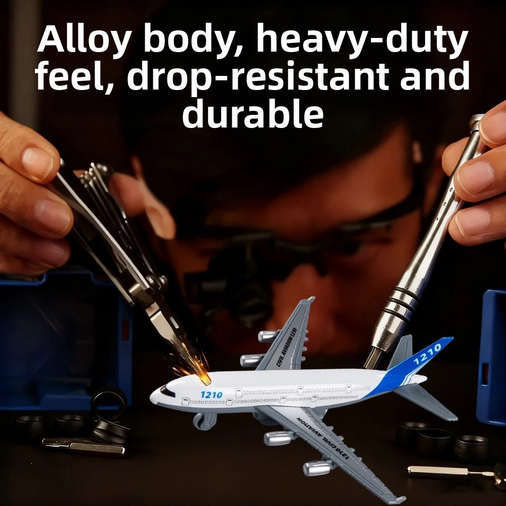 2pcs Alloy Inertia Airplane Airliner Toys Force Control Plastic Simulation Passenger Aircraft Desktop Ornament Children
2pcs Alloy Inertia Airplane Airliner Toys Force Control Plastic Simulation Passenger Aircraft Desktop Ornament Children