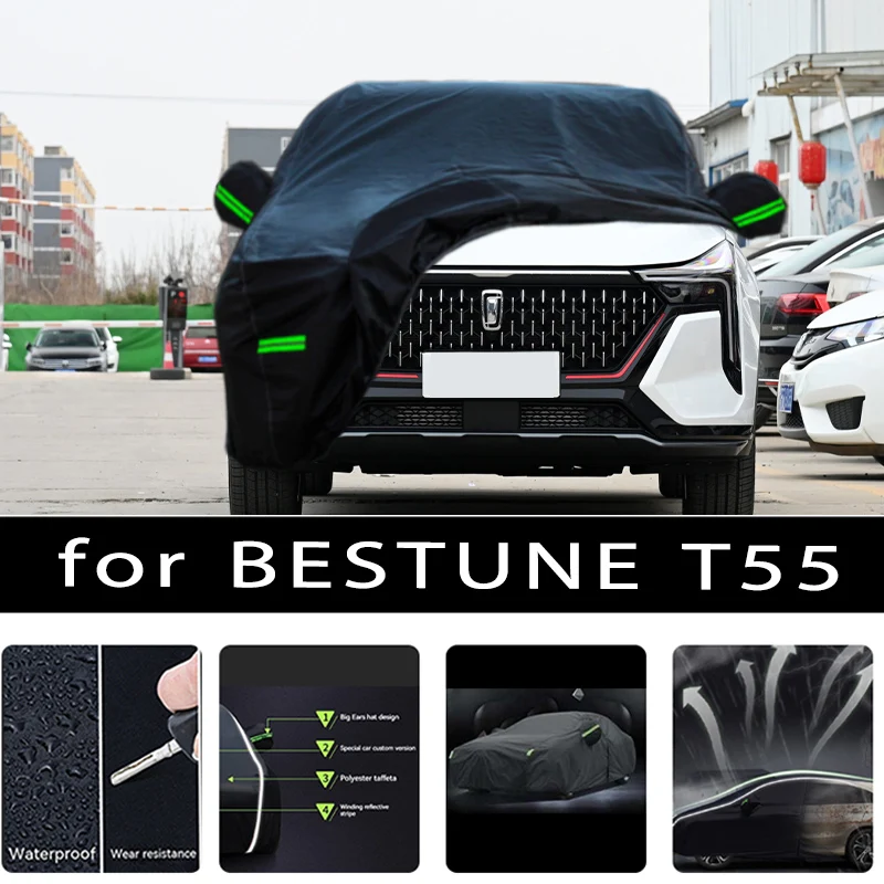 For BESTUNE T Car Covers Outdoor Waterproof Sun Rain Snow Protection UV Auto Cover 190T Car Protective Full Covers
For BESTUNE T Car Covers Outdoor Waterproof Sun Rain Snow Protection UV Auto Cover 190T Car Protective Full Covers