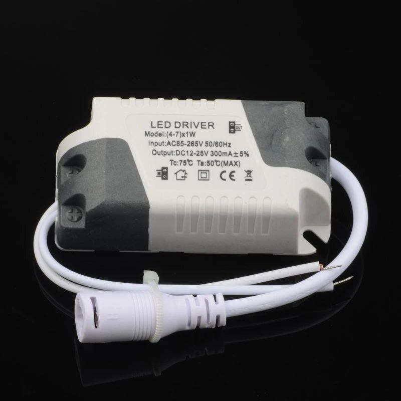 4-7/8-12/12-18/18-25W LED Constant Current Driver Power Supply Adapter Lighting Transformer for Panel Light Downlight
4-7/8-12/12-18/18-25W LED Constant Current Driver Power Supply Adapter Lighting Transformer for Panel Light Downlight