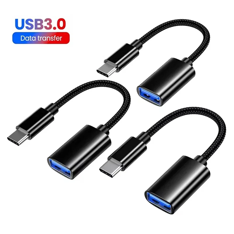 Portable Travel Adapter USB Type C To USB Adapter Connector Male To Female Connector Mobile Data Transfer Supplies Transfer Tool
Portable Travel Adapter USB Type C To USB Adapter Connector Male To Female Connector Mobile Data Transfer Supplies Transfer Tool