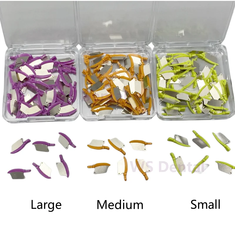 50pcs Dental Prime Teeth Interproximal Plastic Fender Wedge With Protection Steel Matrix Protects Gingiva Blades Wedges
50pcs Dental Prime Teeth Interproximal Plastic Fender Wedge With Protection Steel Matrix Protects Gingiva Blades Wedges