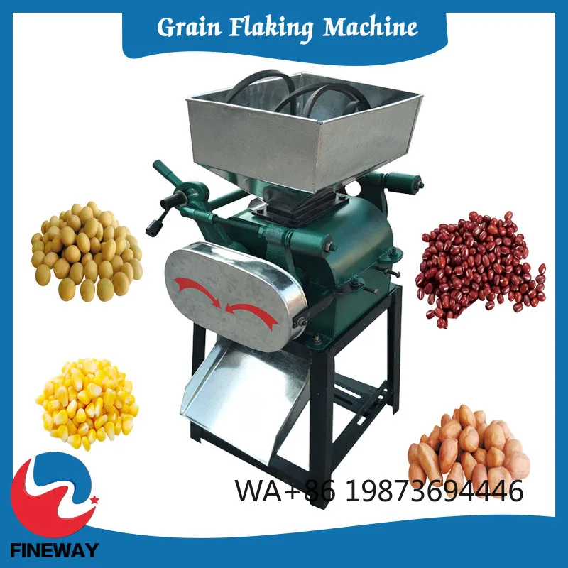 High-speed grain flattening machine, corn and bean squeezer for poultry feed processing
High-speed grain flattening machine, corn and bean squeezer for poultry feed processing
