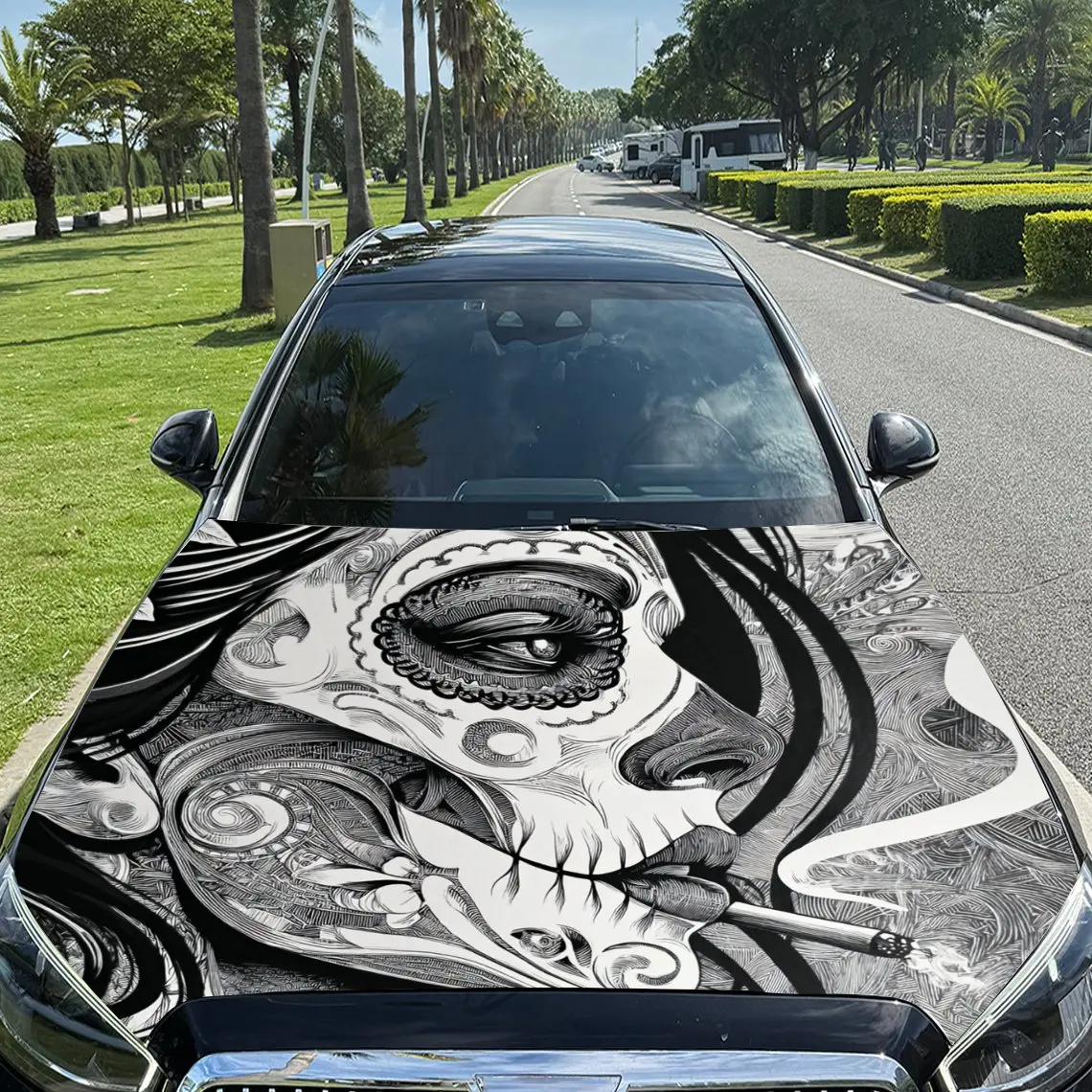 Наклейки на капот автомобиля в стиле панк-тату для девочек, прочная виниловая упаковка из ПВХ, улучшенная защита и стиль, легко наносится и разборка, подходит
Наклейки на капот автомобиля в стиле панк-тату для девочек, прочная виниловая упаковка из ПВХ, улучшенная защита и стиль, легко наносится и разборка, подходит